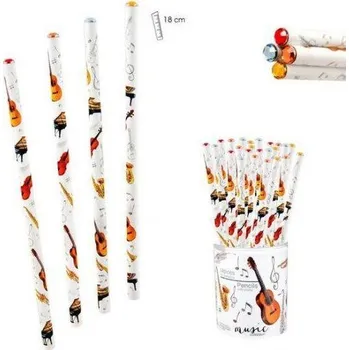 Mechanická tužka Javier, S.A. Tužka s krystalem HUDEBNÍ NÁSTROJE