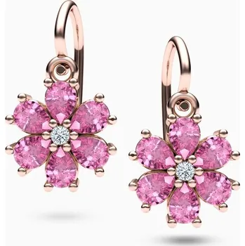 Náušnice Korbička Šperky Dětské náušnice 002 - Safíry, diamanty SI1/E -bílé zlato/žluté zlato/červené zlato