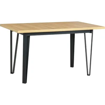 Jídelní stůl Stůl rozkládací jídelní IKON 5, 80 x 140/180 cm, kovové nohy