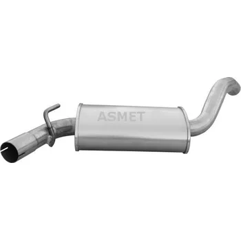 Tlumič výfuku Střední tlumič výfuku ASMET 03.036