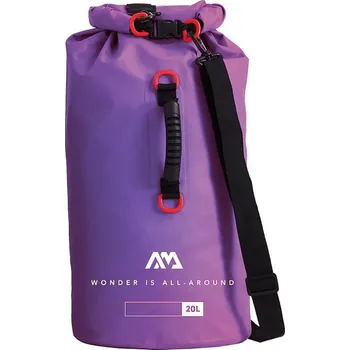 Vodní sport Vodotěsný vak AQUA MARINA Dry bag 20l pro paddleboard - barva: fialová