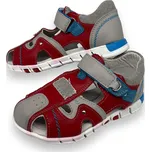 Feixu Chlapecké červené sandály s uzavřenou špičkou Barva: Červená, Velikost: 26