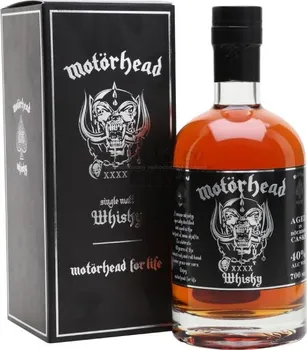 Whisky Mackmyra Motörhead XXXX Single Malt Whisky 40 %