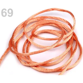 Korálek Šňůrka saténová č.69 (2mm)