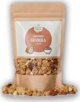NaturalProtein Proteinová granola s ořechy 250 g