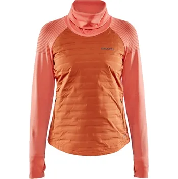 Dámská mikina CRAFT Subz Sweater oranžová-sportovní mikina Velikost: M