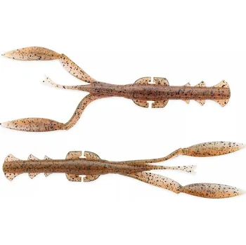 Umělá nástraha Keitech Gumová Nástraha Neco Camaron Smoke Cinnamon Crawdad 14 cm 8 g 7 ks