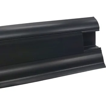 soklová lišta DOPRODEJ: Soklová podlahová lišta SLK50 W110 Černá 2,5 m, roh (vnější), černá, Döllken - 1 rok na vrácení + DOPRAVA ZDARMA k Vám i zpět