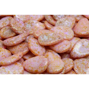 Korálek Korálky lístek 1679 (11x16mm)