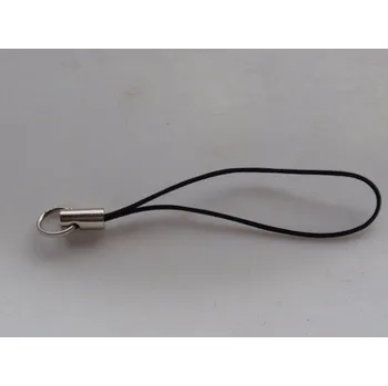 Korálek Šňůrka na mobil černá č. 28