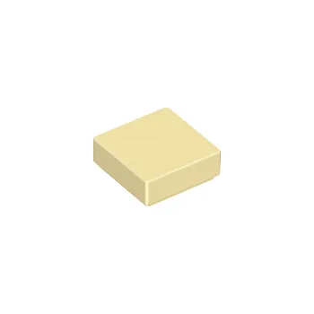 Stavebnice LEGO 3070b Tan Tile 1 x 1 with Groove (Opálená dlaždice 1 x 1 s drážkou)