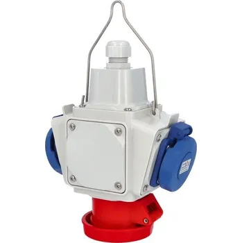 Elektrická zásuvka pb1556 Zásuvkový box závěsný PowerBOX IP65, 2x230V, 1x400V/16/5, Famatel