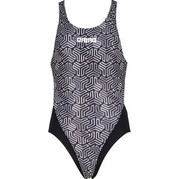 Dívčí plavky Dětské Jednodílné plavky ARENA G KIKKO JR SWIM TECH BACK 003558/505 – Černá 8-9