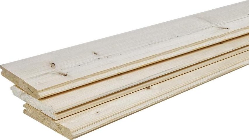 Smrková palubka 19 x 146 x 4 000 mm AB Praktik