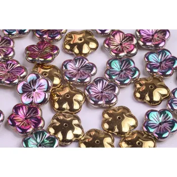 Korálek Korálky kytičky 504 (14x14 mm)