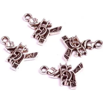 Korálek Kov 868 (17x13x2 mm)