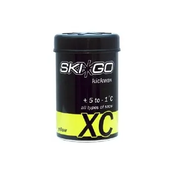 Lyžařský vosk SKIGO KICKWAX XC YELLOW +5/-1°C- vosk