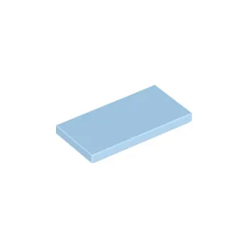 Hračka 87079 Bright Light Blue Tile 2 x 4 (Světle modrá dlaždice 2 x 4)