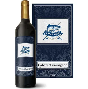 Víno Sablio Červené víno Rybář roku: 0,75 l