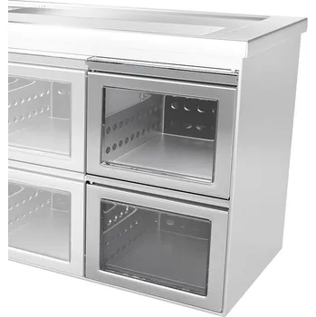 Vinotéka G.Gastro Zásuvková jednotka - sklo - skládající se z: 1/2 & 1/2