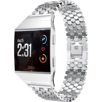 Příslušenství k chytrým hodinkám Kovový řemínek TVC pro Fitbit Ionic (vel. L)