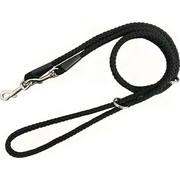 Vodítko pro psa Huhubamboo vodítko UZLÍK přepínací lanové 1 x 240 cm, černé
