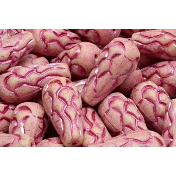 Korálek Korálky Šiška borová (25x12mm) č. 30