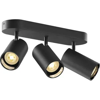 BIG WHITE (SLV) ASTO TUBE stropní přisazené svítidlo, válcové, max. 3x 10 W, černé 1006427