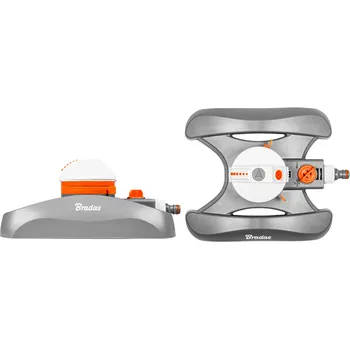 Zavlažovač Bradas Postřikovač rotační nastavitelný na základně 2 funkce WHITE LINE