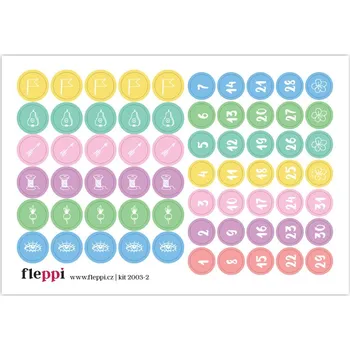 samolepka Fleppi Březen 2020 | arch 2