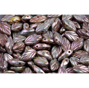 Korálek Korálky lístek č.1608 (7x11mm)