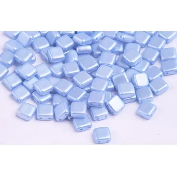 Korálek Dvoudírkové čtverečky č. 67 (6x6 mm)