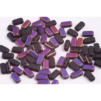 Korálek Dvoudírkové obdélníčky č. 41