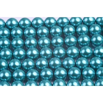 Dětské navlékací korálky Korálky voskované č. 59 - 12 mm