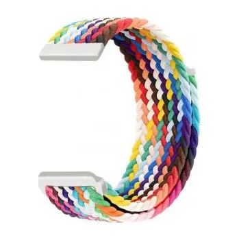 Příslušenství k chytrým hodinkám Madvell Pletený nylonový řemínek na suchý zip Sunrise 22mm