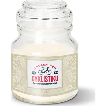 Svíčka Sablio Svíčka Zrozen pro cyklistiku - 120 g