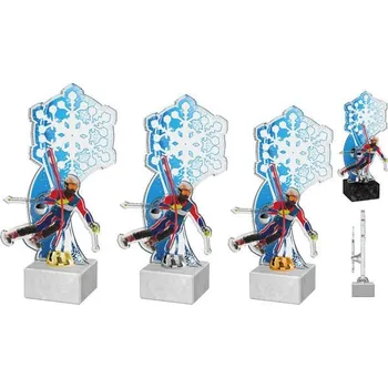 Poháry Bauer Akrylátová trofej ACTS0020M4 | Sjezdové lyžování