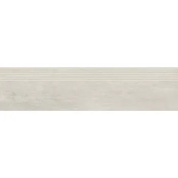 Stavební materiál CERSANIT Grava white schodovka 29,8x119,8 CER-OD662-071