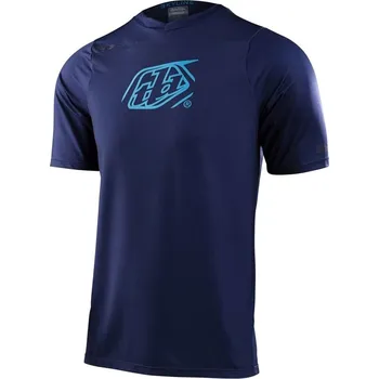 cyklistický dres Dres - TROY LEE DESIGNS Skyline SS 2023 - Iconic Navy S