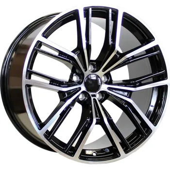 Alu kolo Alu kola Racing Line H5059, 20x10.5 5x112 ET40, černá + leštění vhodné pro BMW X5 G05 (od 2018), BMW X6 G06 (od 2019)