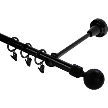 Garnýž kovová 440 cm jednořadá 16 paola černá