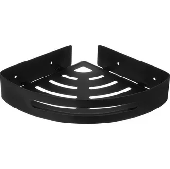 Ruhhy 19180 rohová sprchová police černá