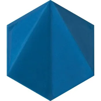Obklad TUBADZIN FREE SPACE HEX NAVY DEKOR STR 11X12,5