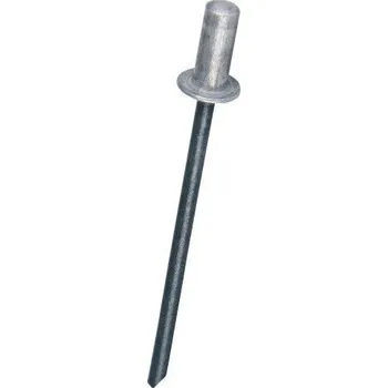 Nýt GUNNEX Trhací nýty vodotěsné s plochou hlavou 4 x 11 mm hliník/ocel 500 ks | cena za ks