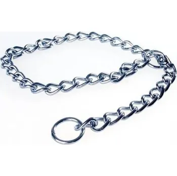 Obojek pro psa Obojek stahovací jednoduchý 0,20x35cm, chrom