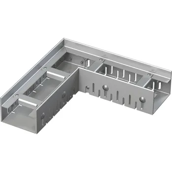 Odvodňovací žlab ALCAPLAST Drenážní žlab rohový 75 mm nastavitelný, nerez ALC-ADZ301VR