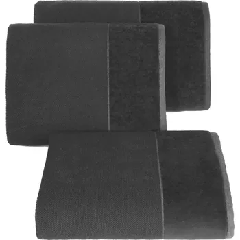 BAVLNĚNÝ RUČNÍK LUCY4 70X140 CM GRAFITOVÁ