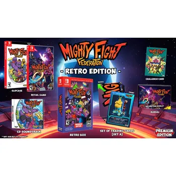 Hra pro Nintendo Switch Mighty Fight Federation Retro Edition (Switch) 4157285983