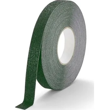 Lepicí páska Zelená korundová protiskluzová páska FLOMA Super - 18,3 m x 2,5 cm a tloušťka 1 mm