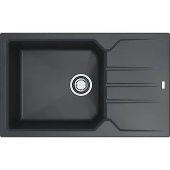 Kuchyňský dřez ALVEUS CZ Alveus RECORD 40 G 91 černá (780x480mm)+ sifon F